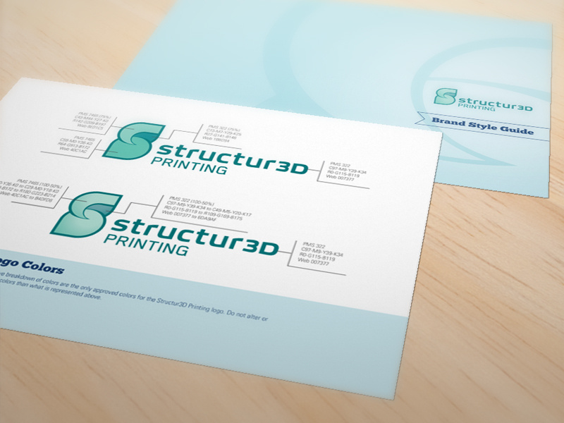 Structur3D Style Guide by Tad Dobbs on Dribbble