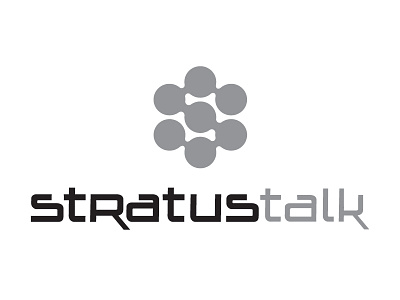 StratusTalk Logo Comp 1 hosted voip illustration logo sketch stratustalk thumbnail
