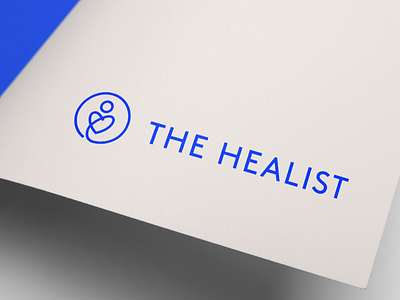 Logo refresh for The Healist brand design identity logo the healist wellness