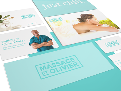 Massage By Olivier Brand Identity brand branding design identity logo website