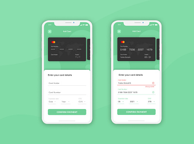 Credit Card Checkout for Dailly UI #2 app creditcard dailyui design green interface mobile responsive layout ui ux web