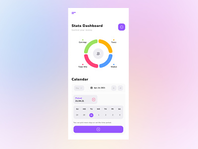 Simple UI app clean concept design figma graphic design minimal mobile modern ui