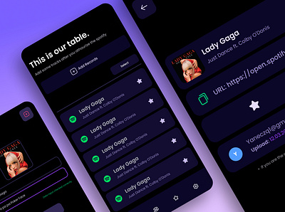 Music-gallery app clean concept design figma graphic design icon minimal mobile ux