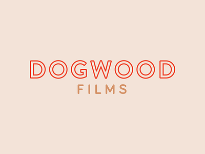 Dogwood Films Logo Comp camera logo dogwood film film logo flower nashville outline photography logo red logo videographer