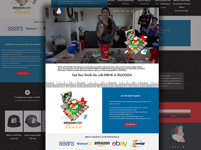 Beer Pong Game - Website Design/Develop in Wordpress beer pong game develop in wordpress seo ui design website design wp