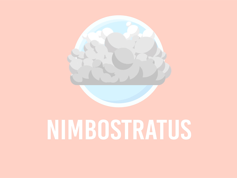 Science Of Clouds Nimbostratus animation