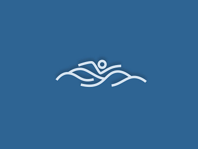 The Swim icon illustration