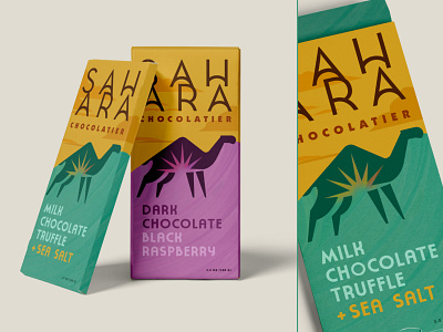 Sahara Chocolate Packaging