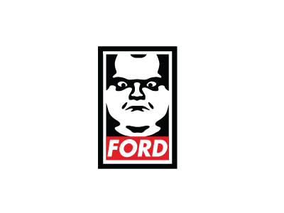 FORD design ford logo logos mayor obey rob toronto