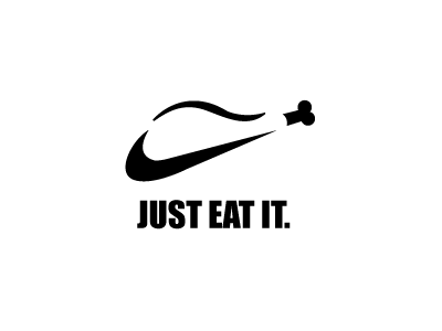 Just Eat It. drumstick logo logos nike thanksgiving
