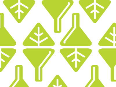 Ecolab beaker lab leaf logo logos pattern science