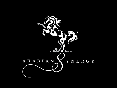 Arabian Horse horse horses logo logo design logos rustic