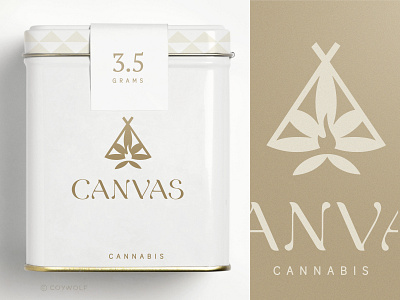 CANVAS cannabis logo