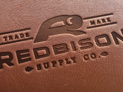 Redbison Supply Co. buffalo busion illustration letter r logo logo design logos