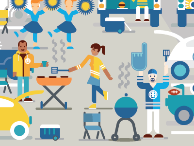 tailgate by Gregory Grigoriou on Dribbble