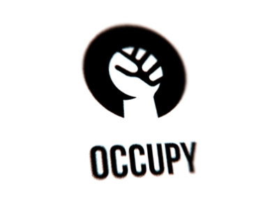 Occupy fist letter o occupy ows revolution wall street