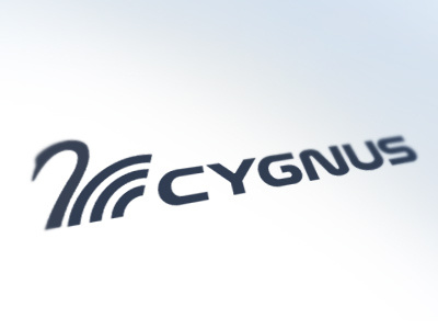 Cygnus cygnet logo signal swan