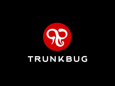 Trunkbug elephant icon infinity logo logos