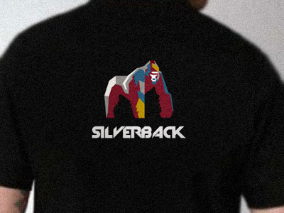 Silverback4 animal gorilla logo design logos silverback