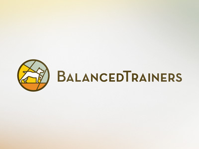 Balanced Trainers animal logos dogs logo design logos pets trainer