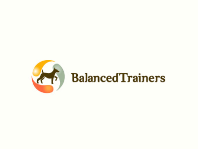 Balancedtrainers2 animal logos animals dog trainer logo design logos