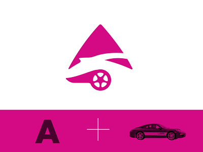 Automall Logo Study automotive car cars dealership illustration lettering lettermark logo logos logotype
