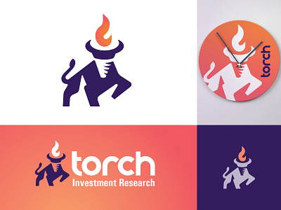 Torch + Bull brandmark