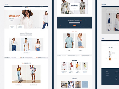 Online store design figma online shop shop ui web web design