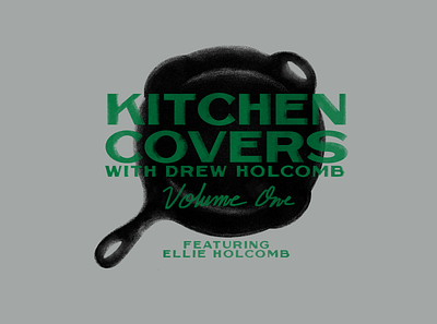 Kitchen Covers album art album cover design illustration lettering music nashville type typography