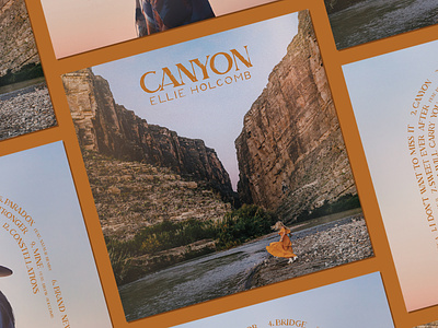 Canyon album album art nashville packaging design print vinyl