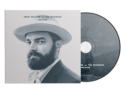 Drew Holcomb and The Neighbors / Medicine album album art album packaging branding music nashville