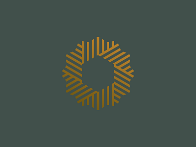 Sunflower Mark circle flower hope identity illustration lines logo minimal nonprofit opportunity possibility sun