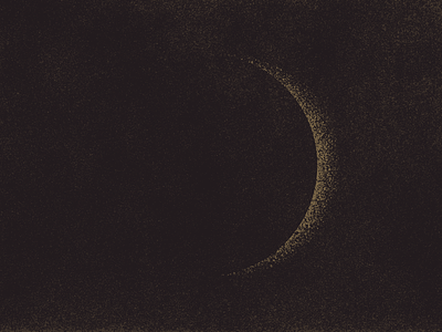 Eclipse awakening eclipse grain gritty illustration light sun