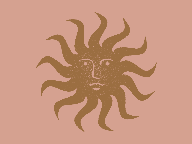 Sun smile face texture vector design illustration sun