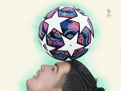 CR7 art arte color cr7 dibujo digitalart drawing fanart football juve mexico ozgaleano