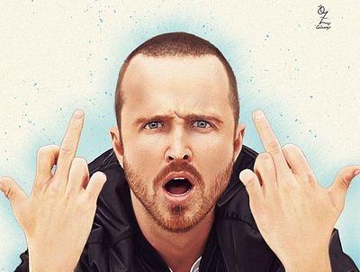 Jesse Pinkman art arte breaking bad breakingbad color design dibujo digitalart diseño drawing fanart illustration jesse pinkman mexico ozgaleano portrait retrato