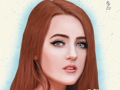 Kaiti McKenzie art arte color design dibujo digitalart diseño drawing fanart illustration kaiti mckenzie mexico model ozgaleano portrait retrato