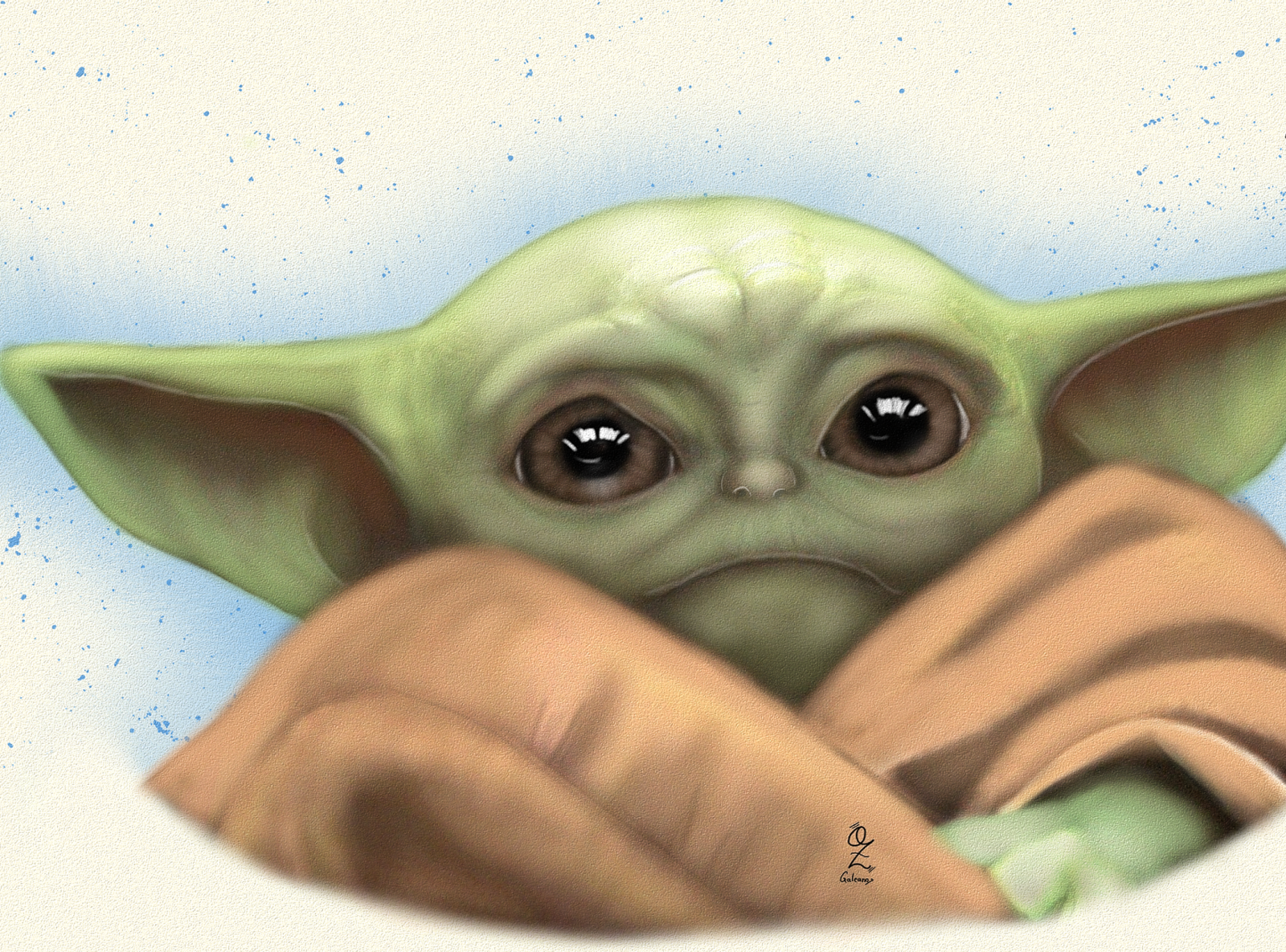 Baby Yoda By Oz Galeano On Dribbble