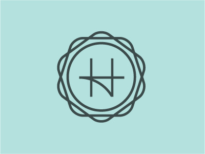 H Seal h identity logo