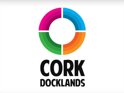 Cork Docklands identity branding cork docklands identity logo