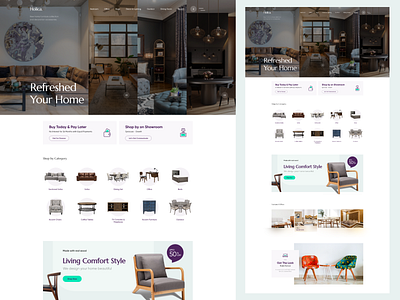 Holica - Modern Furniture website