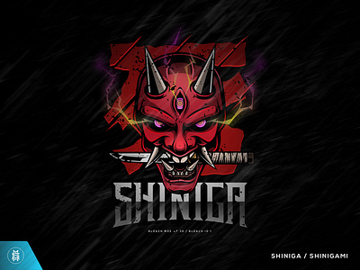 Shiniga apparel design branding design gaming logo illustration logo typography vector