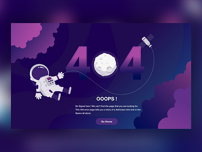 404 Error 404 error 404 error page 404page adobe illustrator adobe xd daily ui dailyui ui uiux
