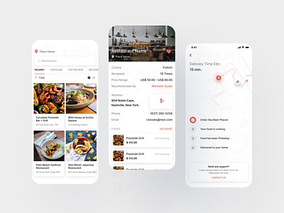 Freebie: food delivery restaurant app