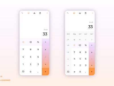 DailyUI 004 Calculator