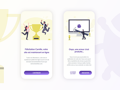 Daily UI 011 Success and error