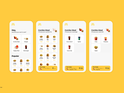 DailyUI 030 Pricing application daily 100 challenge daily ui dailyui design mc do menu mobile order ordering price pricing pricing page pricing table ui