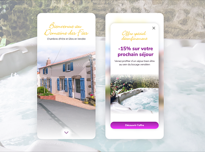 DailyUI 036 Special offer application daily 100 challenge daily ui daily ui 036 dailyui dailyui 036 design guesthouse mobile offer special special offer ui