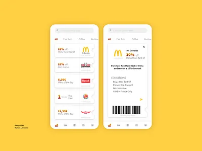 DailyUI 061 Discount Coupon 061 61 application coupon coupon code coupons daily 100 challenge daily ui dailyui design discount discount card discount voucher discounts mobile ui