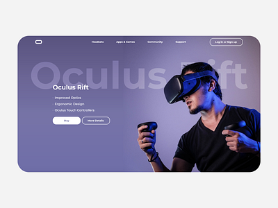 DailyUI 073 VR Virtual reality 073 73 application ar daily 100 challenge daily ui dailyui desktop oculus ui virtual virtual reality virtualreality vr vray